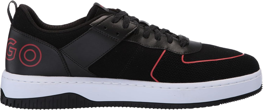 Mens Back Logo Lace up Sneakers