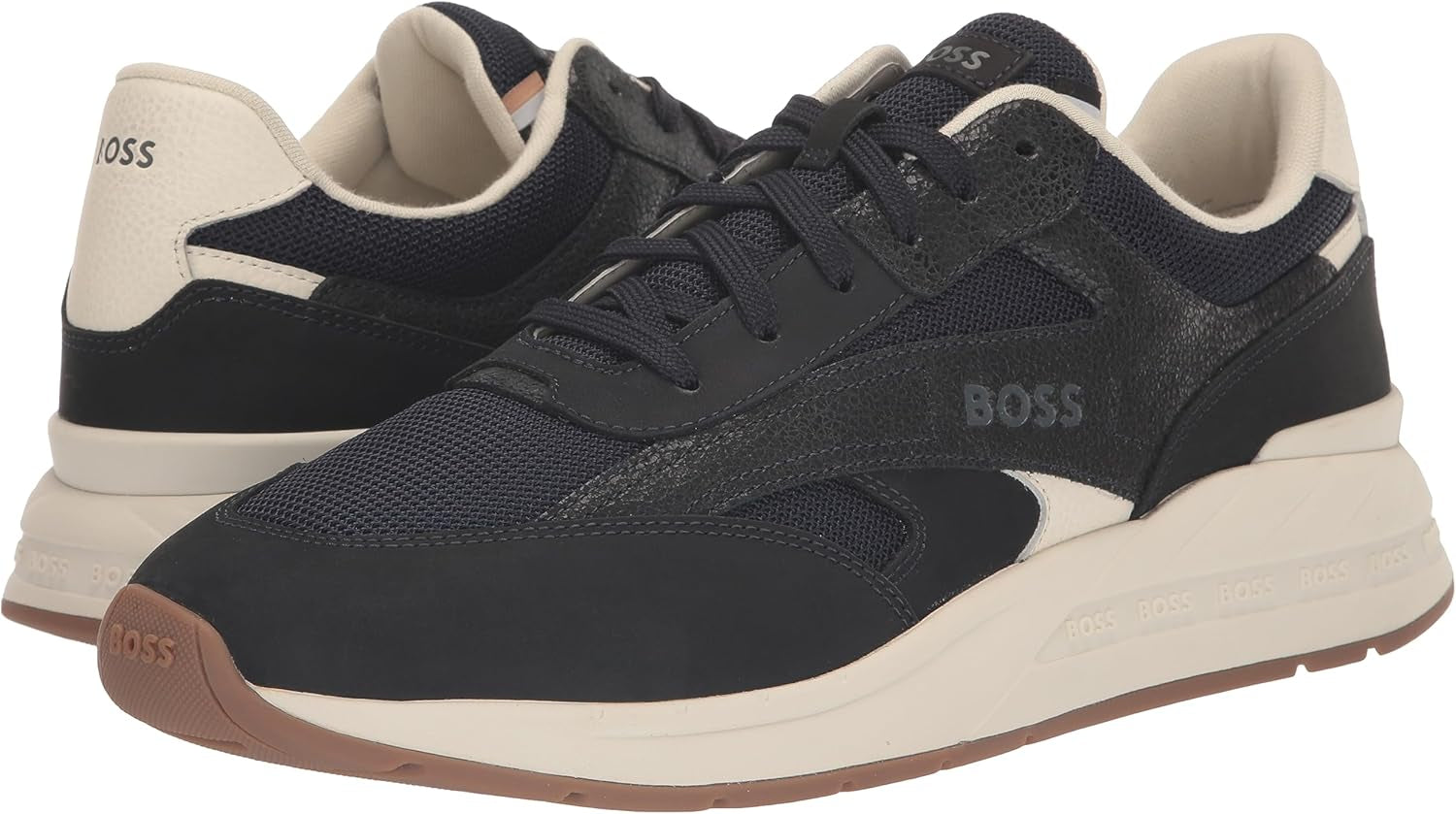 Mens Kurt Casual Leather Sporty Sneaker