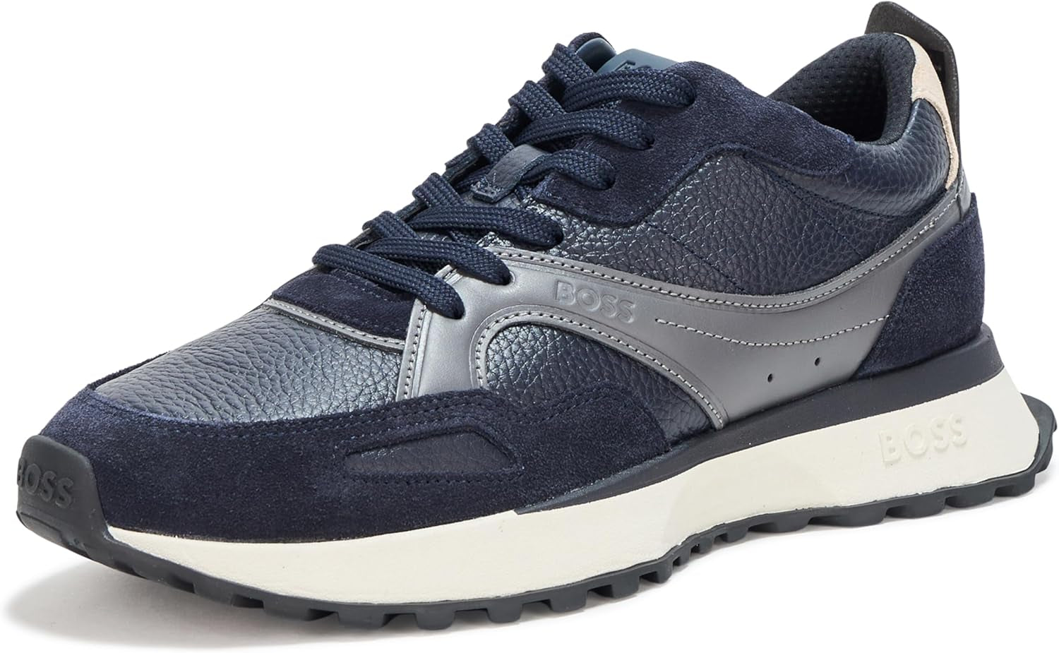 Mens Jonah Suede Detail Lace up Sneakers