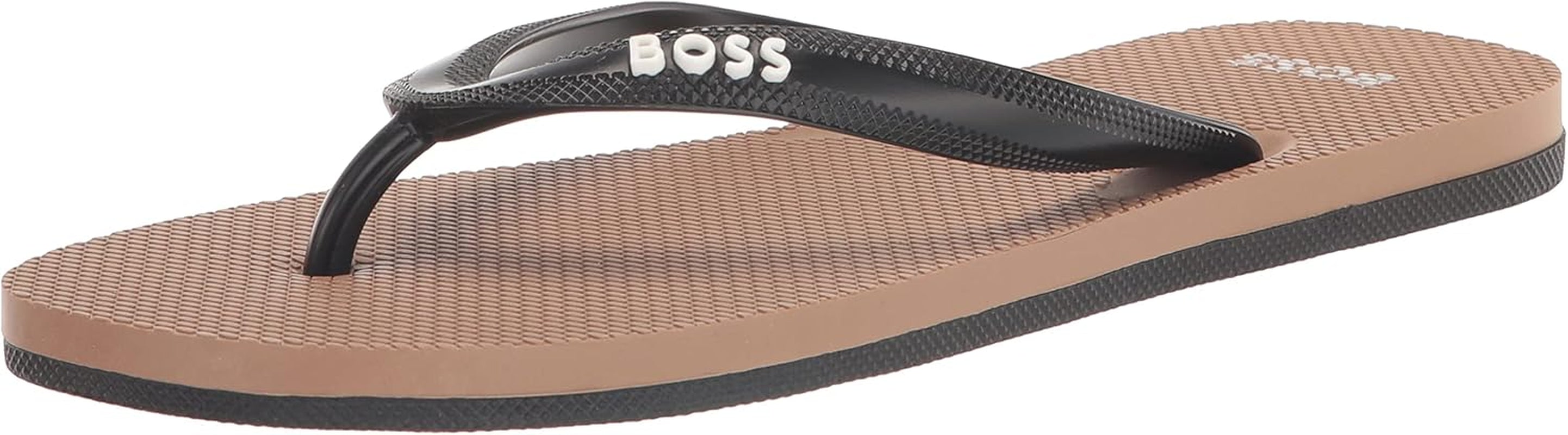 Mens Bold Logo Light Weight Vinyl Flip-Flops