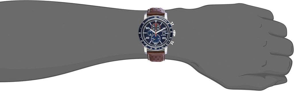 Citizen Men'S Eco-Drive Weekender Brycen Chronograph Watch in Stainless Steel