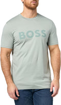 Mens Modern Bold Logo Stretch Jersey T-Shirtt-Shirt