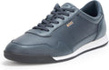Men'S Titanium Low Profile Leather Sneakers
