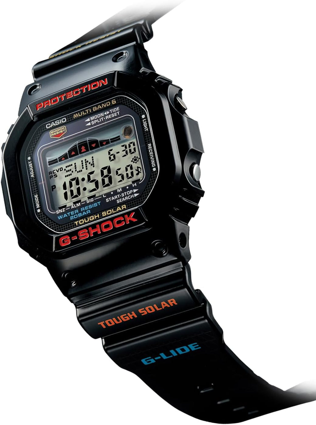 Casio Men'S GWX-5600-1JF  G-Lide Tough Solar Radio Controlled Watch [Japan Import]