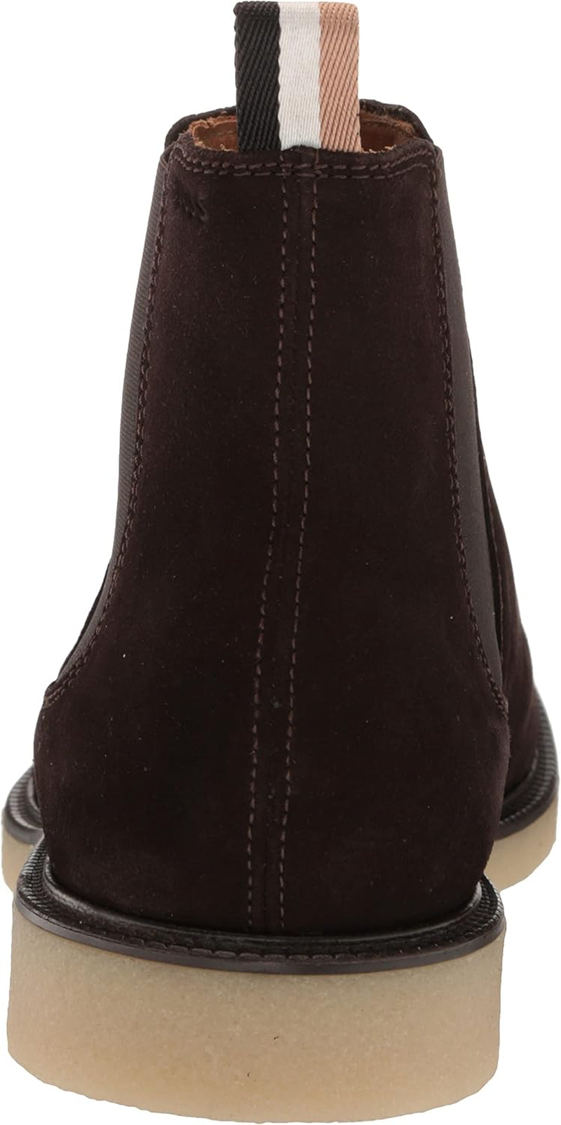 Mens Suede Chelsea Boot with Emed Logo