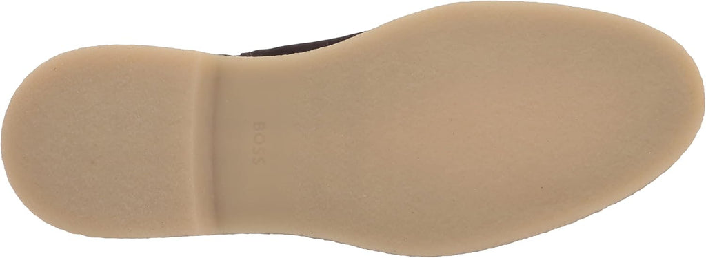 Mens Suede Chelsea Boot with Emed Logo