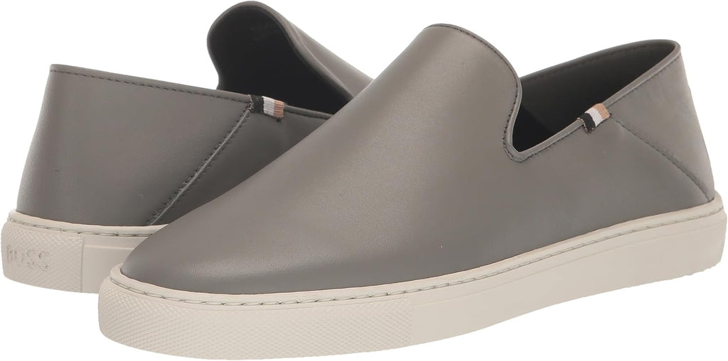 Mens Rey Leather Slip on Sneaker