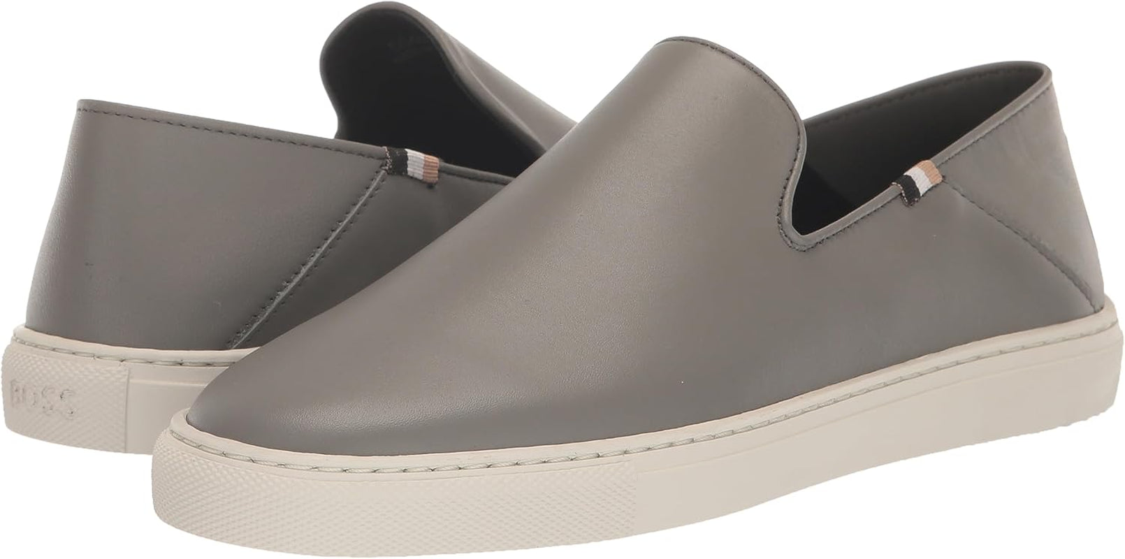 Mens Rey Leather Slip on Sneaker