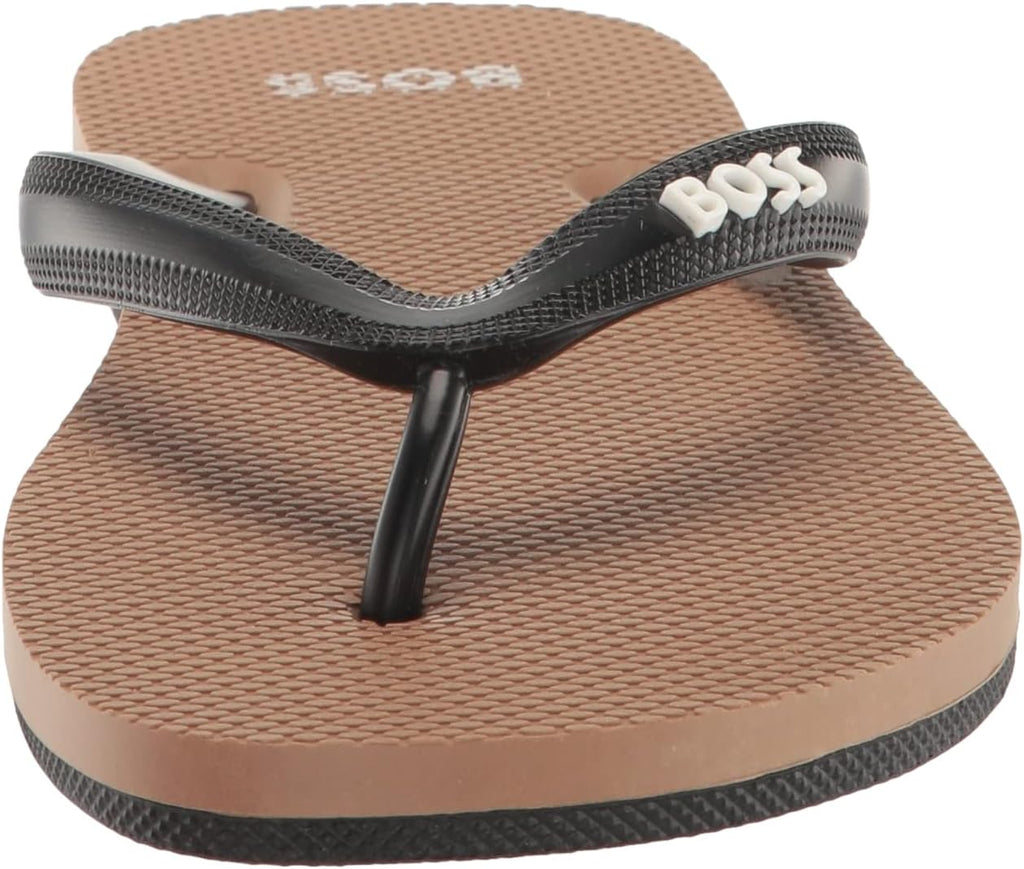 Mens Bold Logo Light Weight Vinyl Flip-Flops