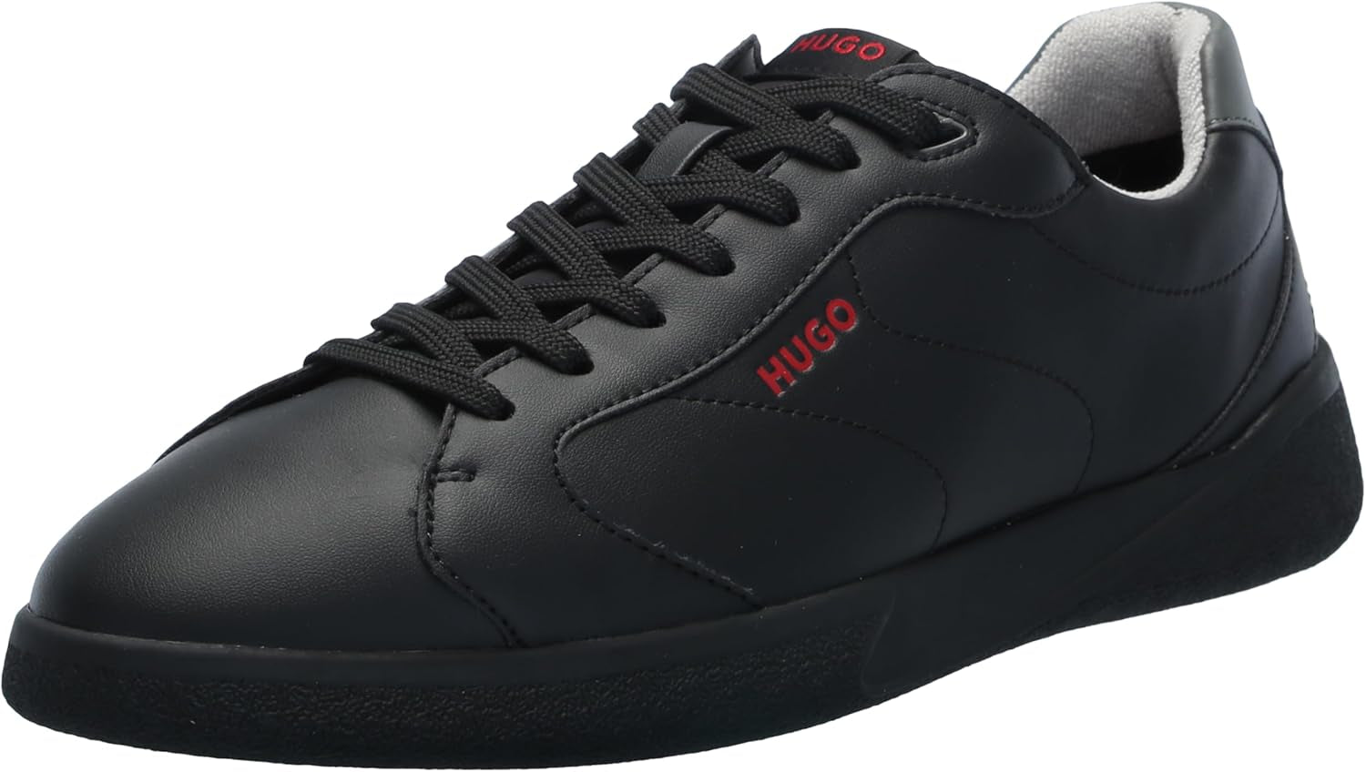 Mens Fly Leather Cupsole Sneaker