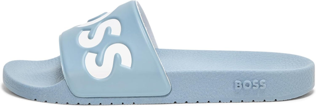 Womens Big Logo Slide Sandals