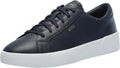 Mens Belwar Smooth Leather Low Top Sneaker