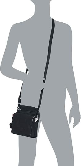 Kipling Nuevo Eldorado Minibag (pequeño, tono negro)