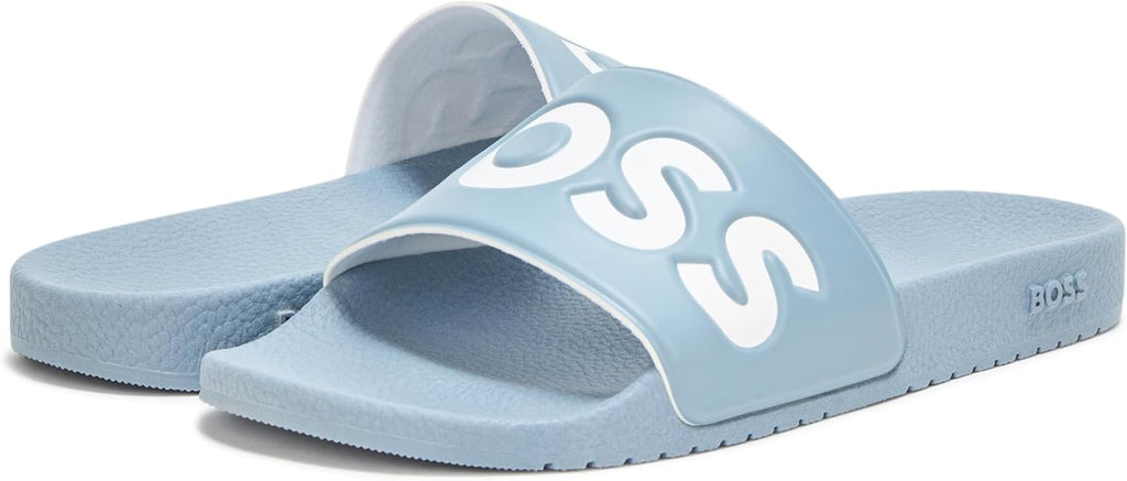 Womens Big Logo Slide Sandals