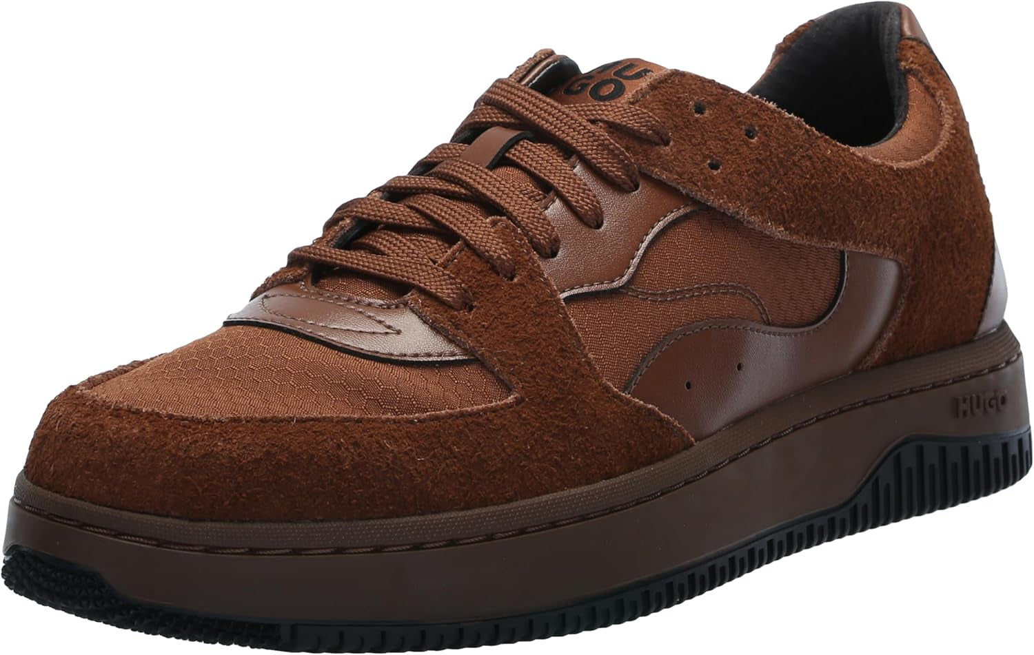 Mens Ripstop Mix Suede Low Top Sneaker