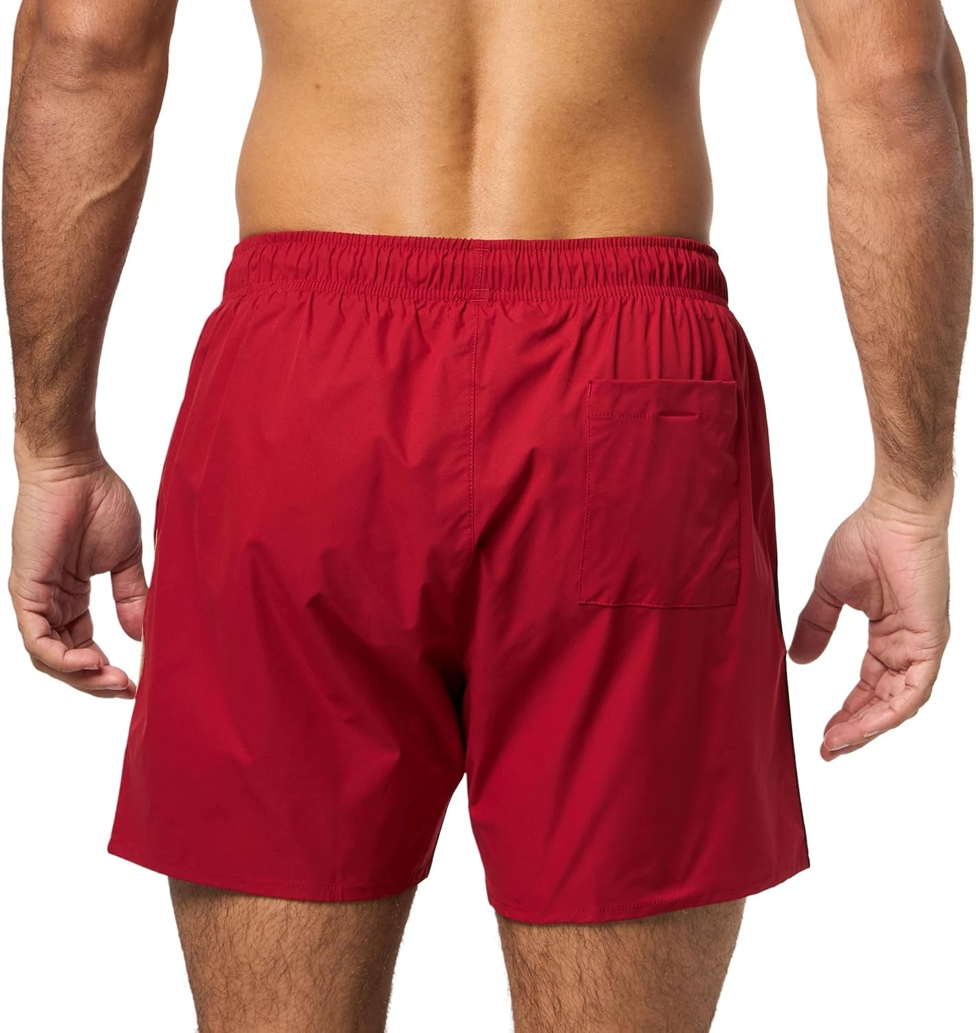 Men'S Iconic Stripe Swim Trunks