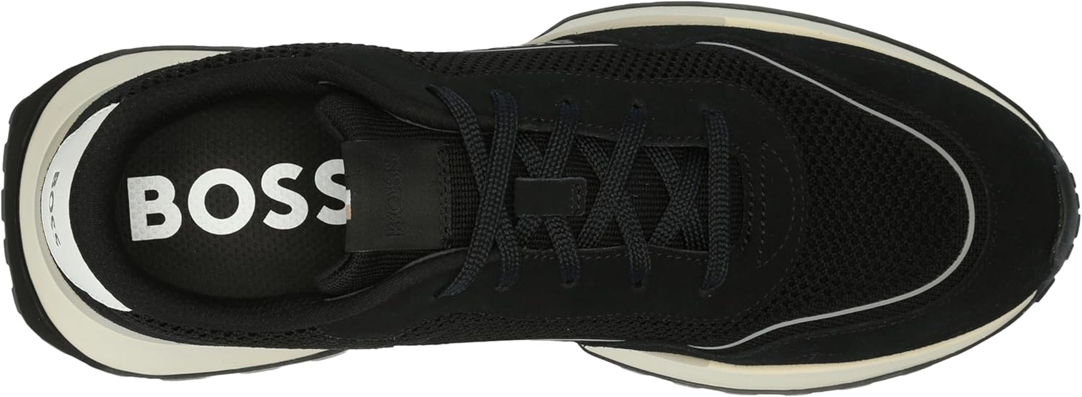 Men'S Side Logo Suede and Nylon Sporty Inspired Sneaker