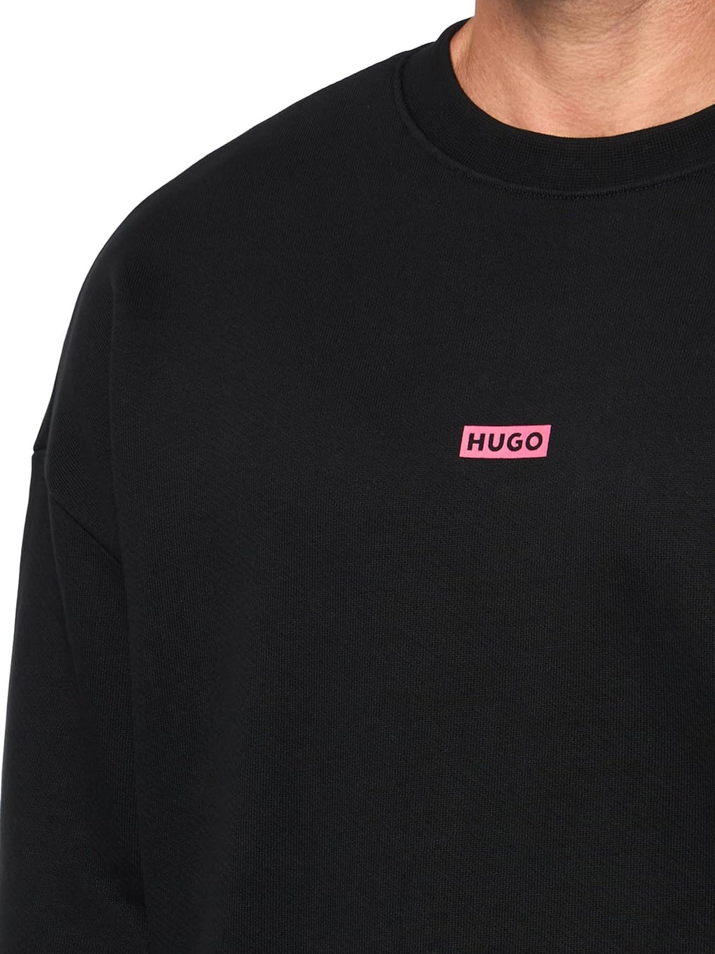 Men'S Back Printed Logo Long Sleeve Shirt