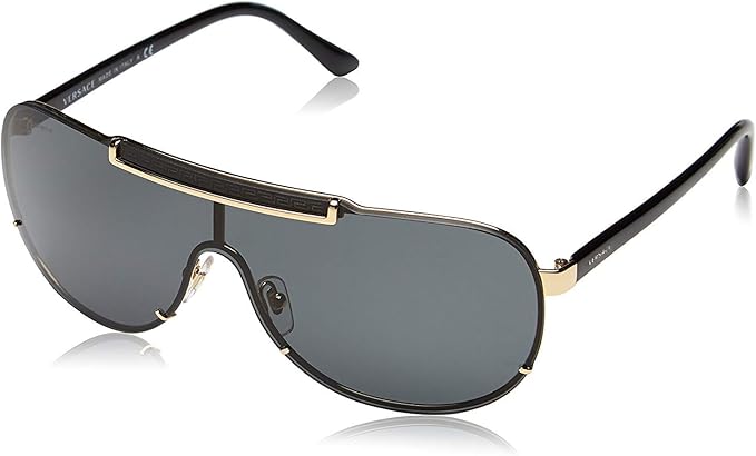 VERSACE VE2140 Pilot Shape Gafas de sol de acetato (5.512 in)