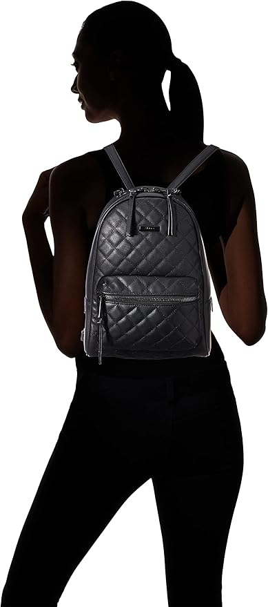 ALDO Mochila Galilinia para mujer, Negro/Negro