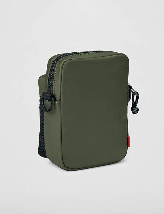 HUGO mens Mesh Logo Small Crossbody Bag