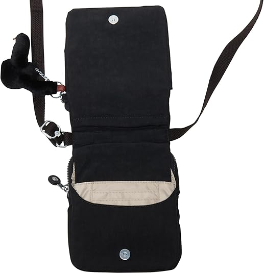 Kipling Nuevo Eldorado Minibag (pequeño, tono negro)