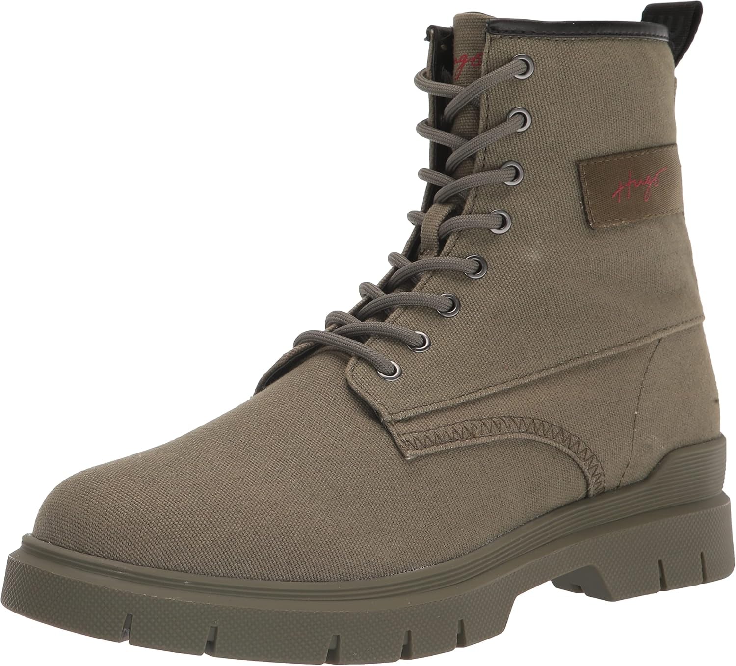 Women'S Ryan Canvas Lace up Boot Industrial Shoe