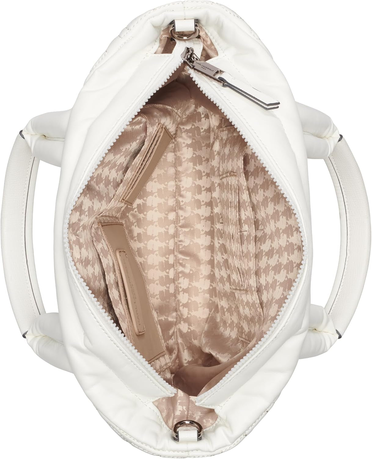 Paris Voyage Crossbody Tote Bag, Winter White Multi, One Size