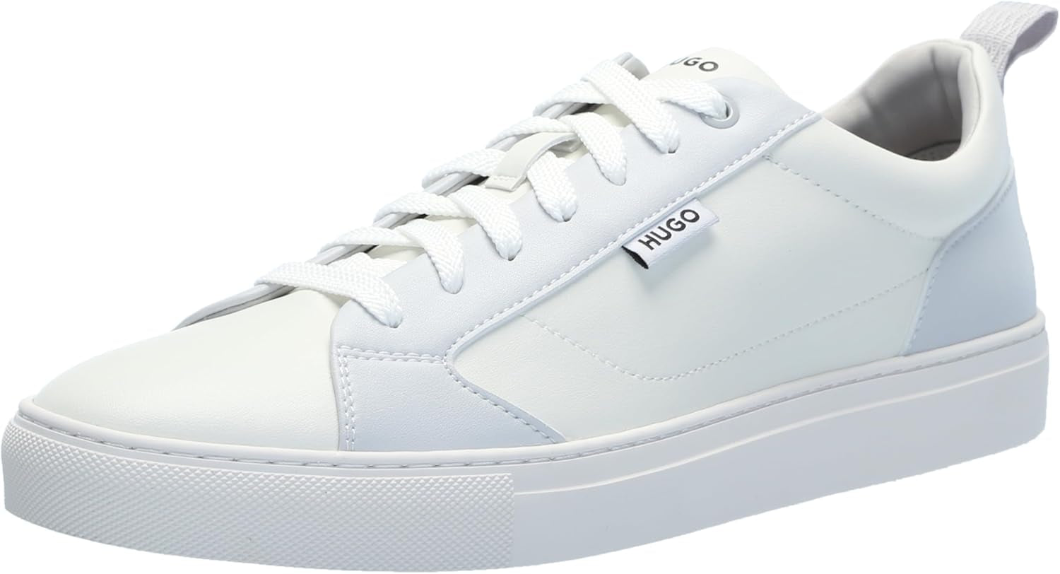 Mens Essential Two Tone Suede Low Top Sneaker