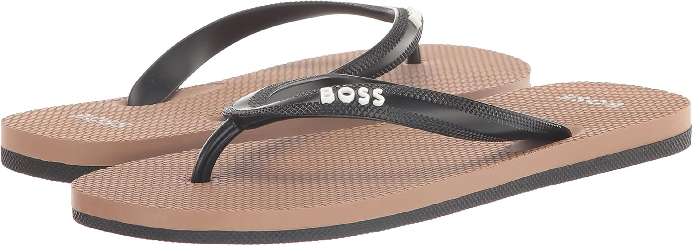 Mens Bold Logo Light Weight Vinyl Flip-Flops