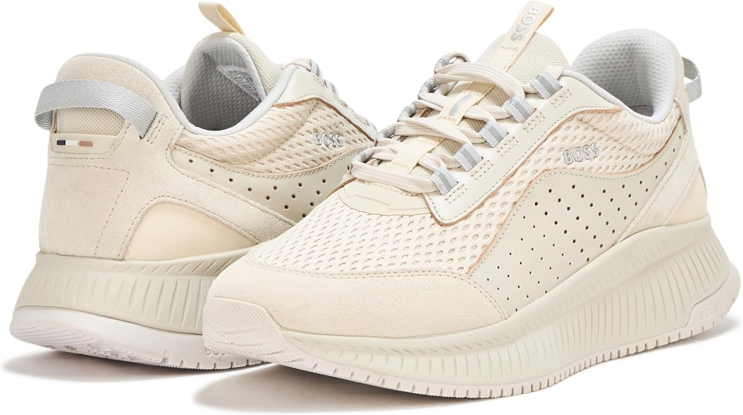 Mens Modern Knit Structure Running Sneaker