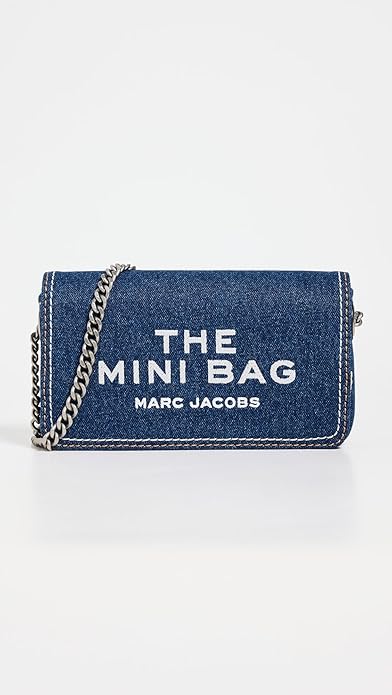 Marc Jacobs Mini bolso de cadena de mezclilla