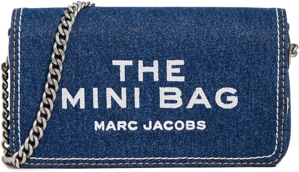Marc Jacobs Mini bolso de cadena de mezclilla