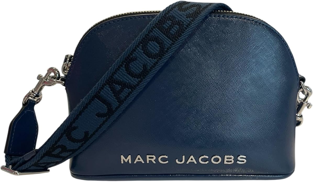 Marc Jacobs Bolso bandolera pequeño Dome de cuero