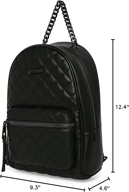 ALDO Mochila Galilinia para mujer, Negro/Negro
