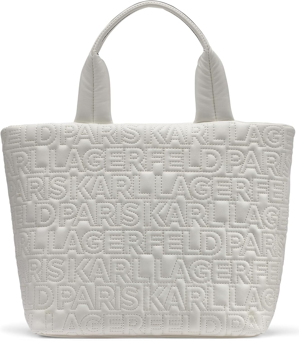 Paris Voyage Crossbody Tote Bag, Winter White Multi, One Size