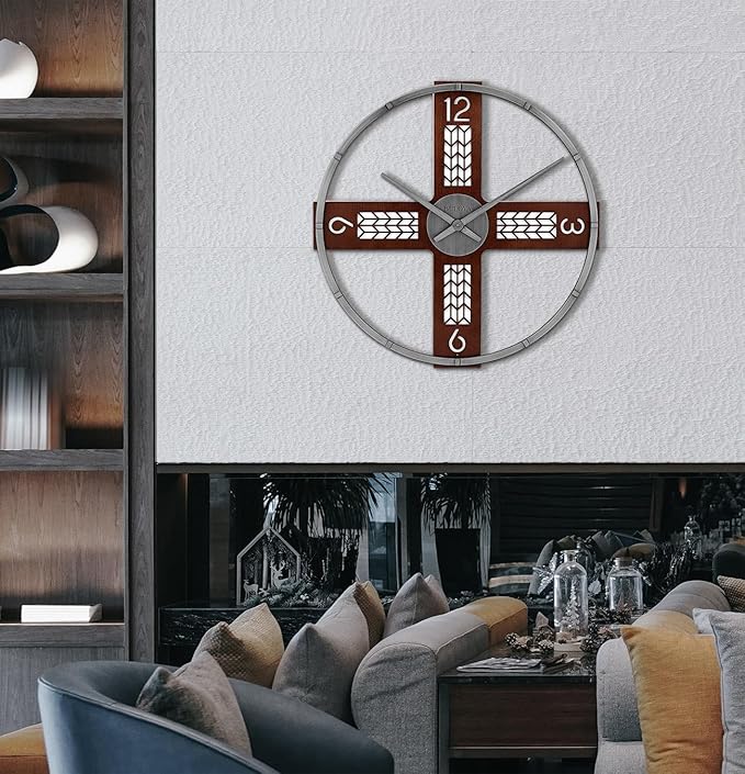 Bulova Flagstaff Reloj de pared iluminado