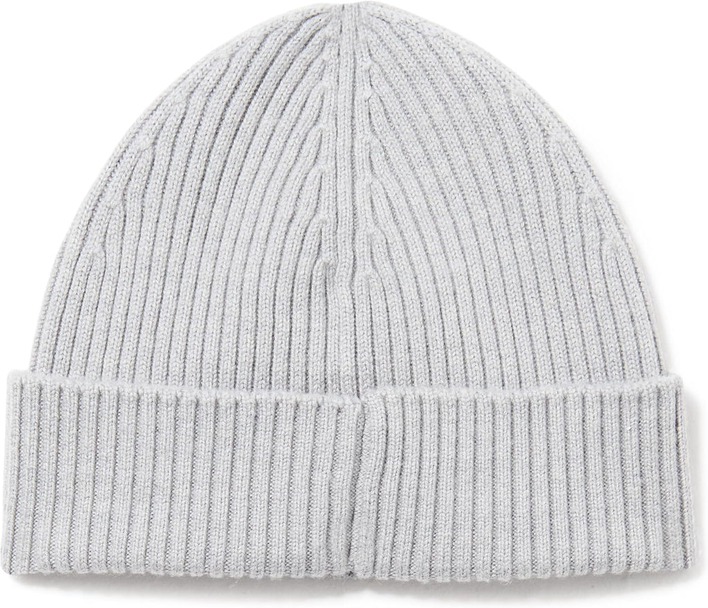 Men'S Small Logo Ribbed Beanie