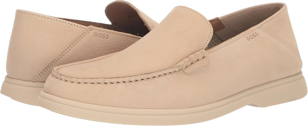 Men'S Nubuck Leather Moccasin Driving Loafers