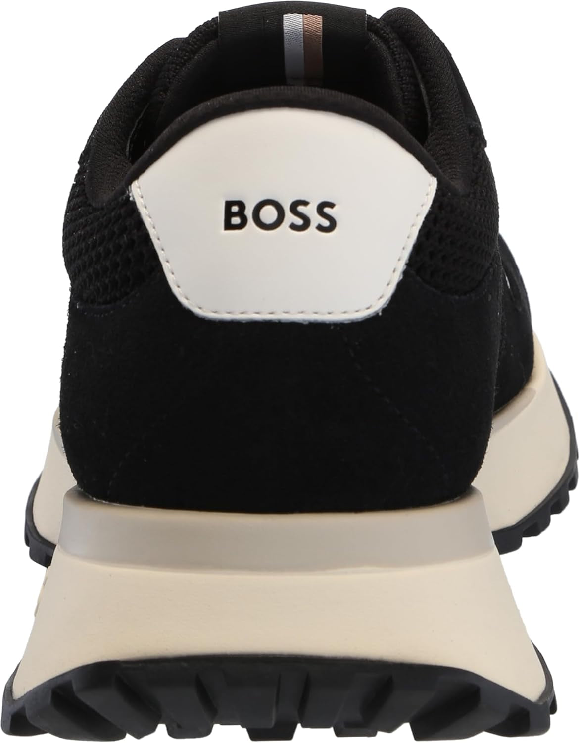 Men'S Side Logo Suede and Nylon Sporty Inspired Sneaker