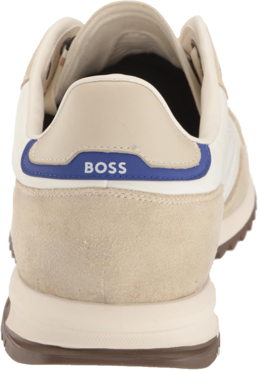 Mens Zayn Low Profile Suede Leather Two Tone Sneaker