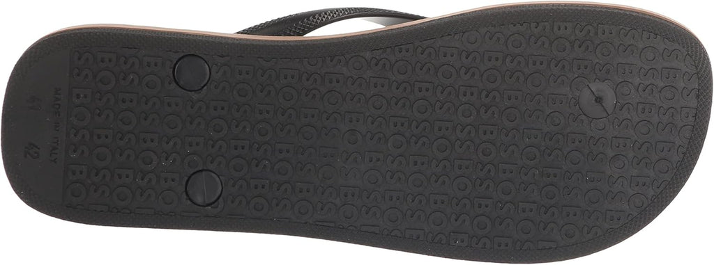 Mens Bold Logo Light Weight Vinyl Flip-Flops