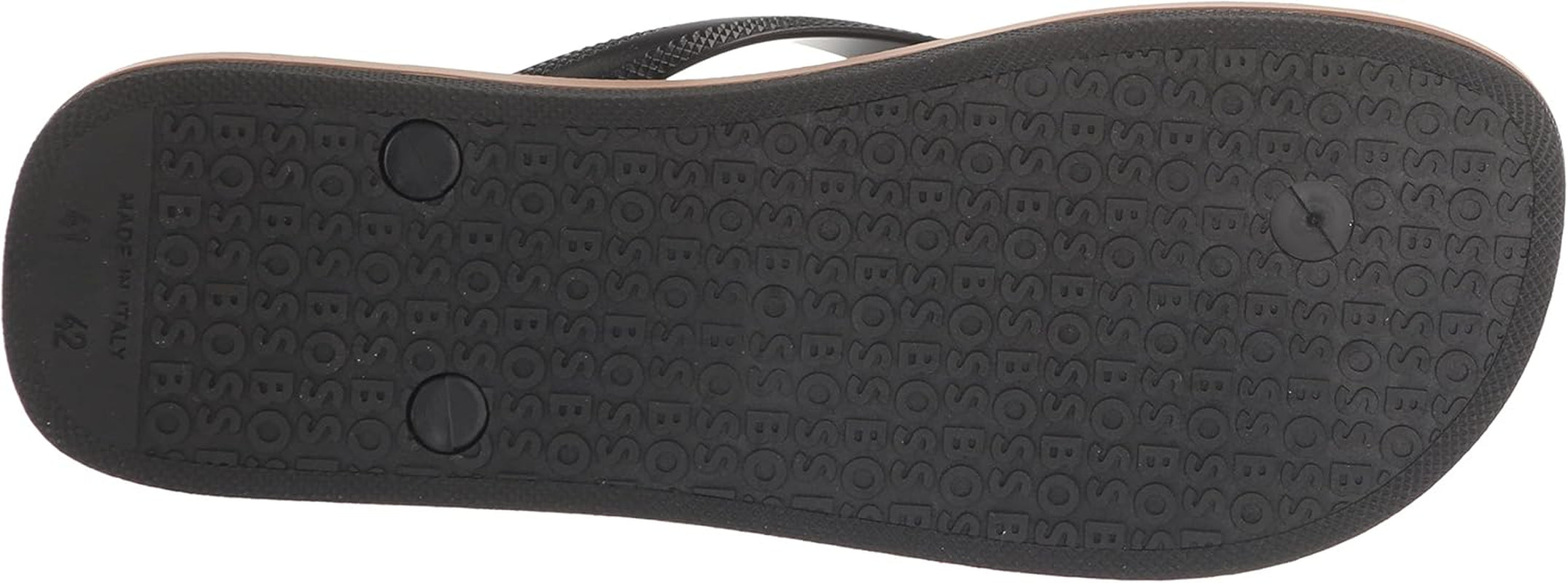Mens Bold Logo Light Weight Vinyl Flip-Flops