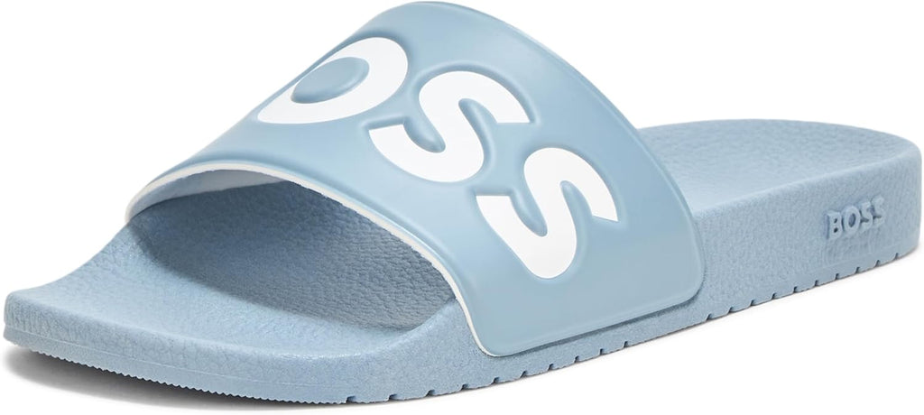Womens Big Logo Slide Sandals