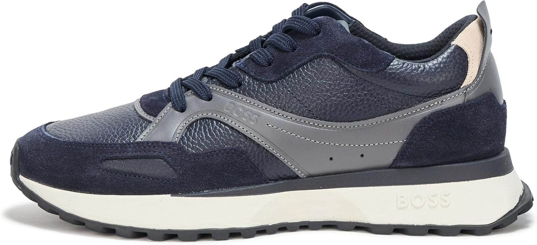 Mens Jonah Suede Detail Lace up Sneakers