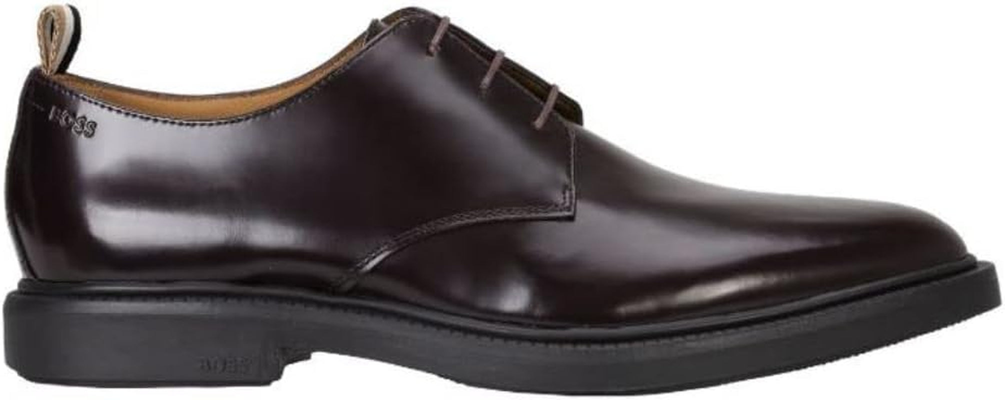 Mens Smooth Lace up Derby Dress Shoe