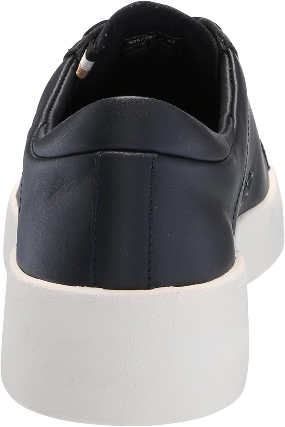 Mens Belwar Smooth Leather Low Top Sneaker