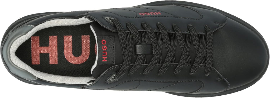 Mens Fly Leather Cupsole Sneaker