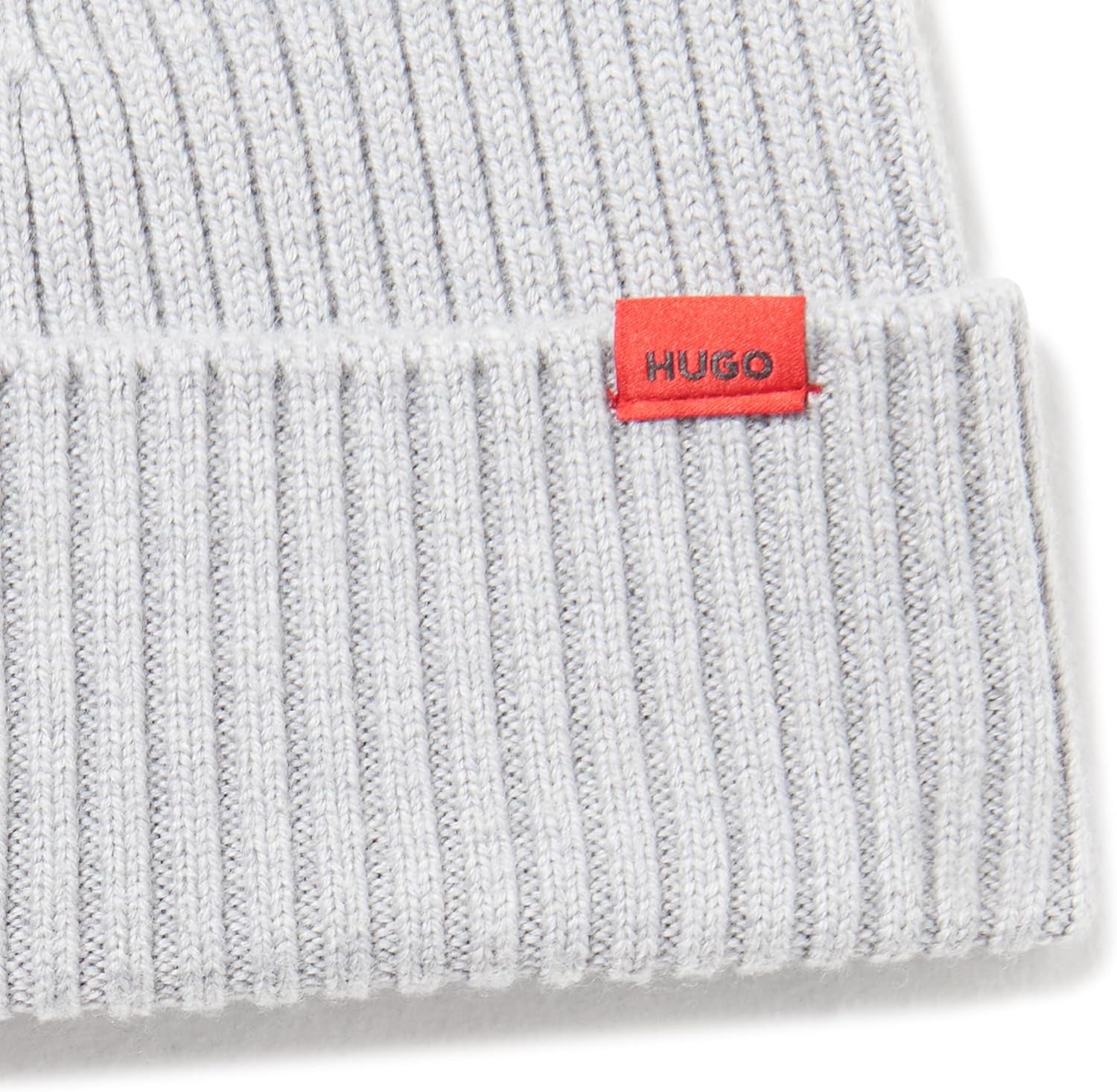 Men'S Small Logo Ribbed Beanie