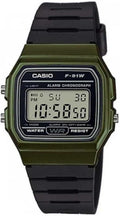 F91W Series | Digital Watch | Water Resistant | LED Light | 1/100 SEC Stopwatch | Regular Time Keeping (HR, Min, SEC, PM, Date, Day) | Daily Alarm | Lightweight | 7 Year Battery